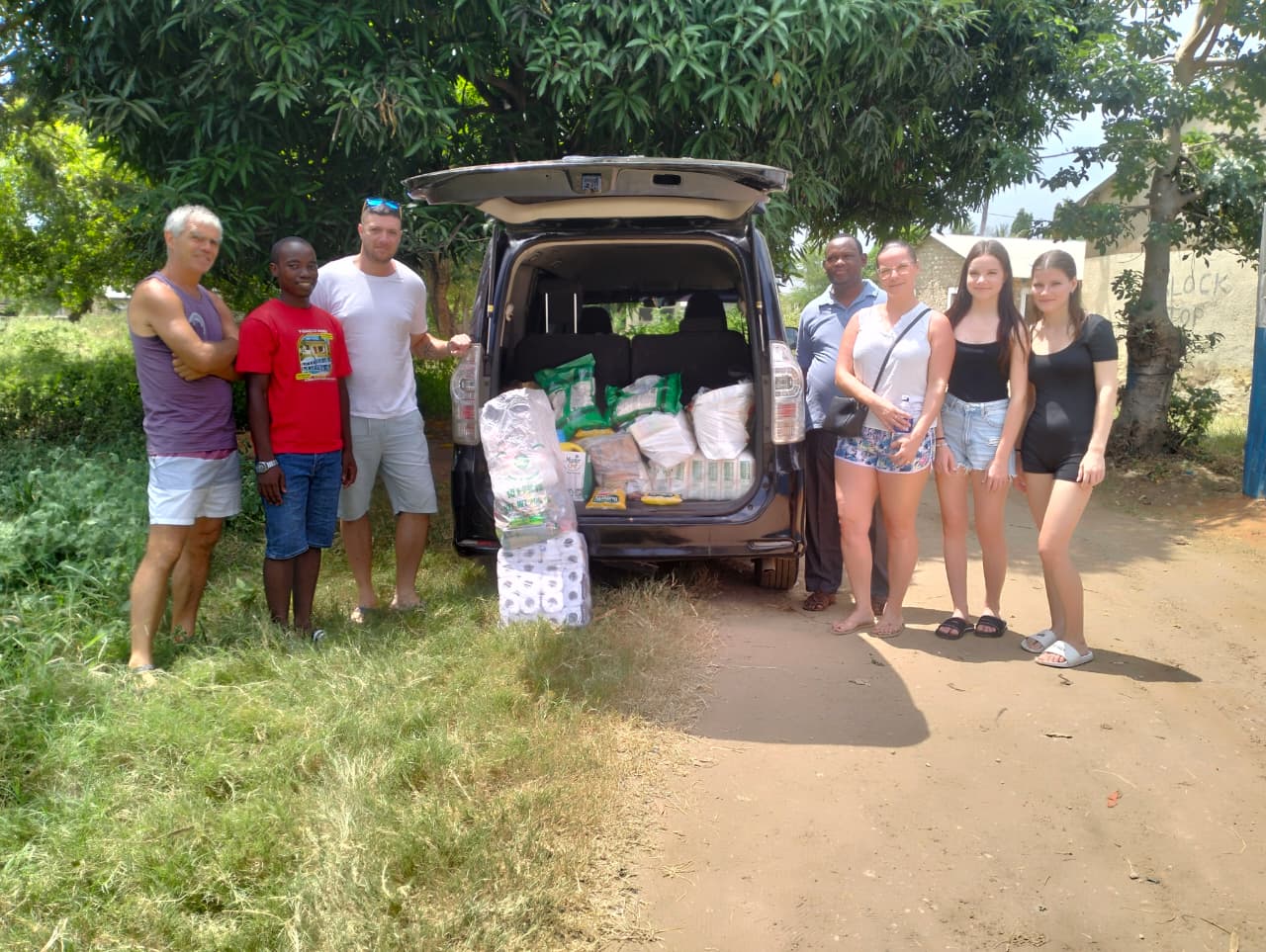 Volunteers During ELimisha Empowerement Community Activity